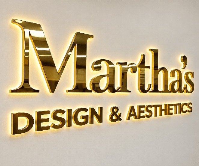 Gold Letter Name Plates